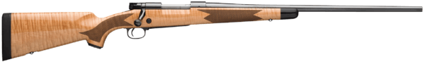 Winchester Repeating Arms 535218220 Model 70 Super Grade 308 Win 5+1 22″ Free-Floating Barrel  Polished Blued Steel Receiver  Controlled Ejection  Gloss AAAA Maple Stock w/Ebony Forearm Tip & Shadowline Cheekpiece  Pachmayr Decelerator Recoil Pad