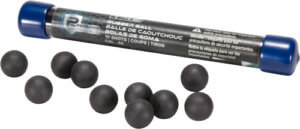 UMAREX T4E P2P .50 CAL. RUBBER BALL BLACK 250-PACK