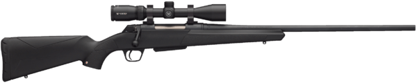 Winchester Guns 535705230 XPR Scope Combo 7mm Rem Mag 3+1 26″ Matte Black Synthetic Stock Matte Blued Right Hand Vortex Crossfire II 3-9x40mm