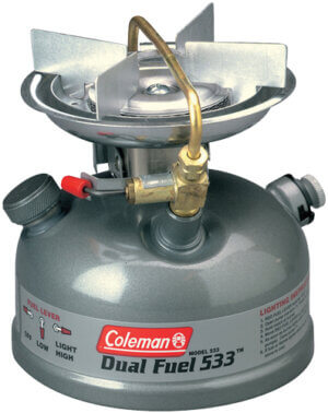 COLEMAN GUIDE SERIES COMPACT DUAL FUEL STOVE W/FUNNEL