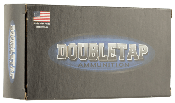 DoubleTap Ammunition 38SU124CT Doubletap Defense 38 Super +P 124 gr Jacket Hollow Point 20 Per Box/ 10 Case