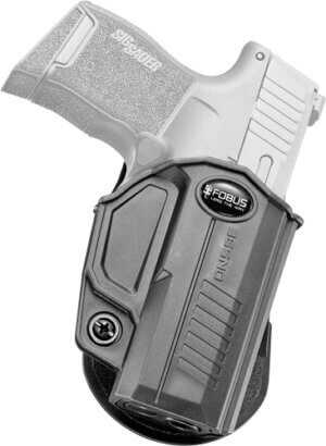 Fobus 365ND Passive Retention Evolution OWB Black Polymer Paddle Fits Sig P365 Right Hand