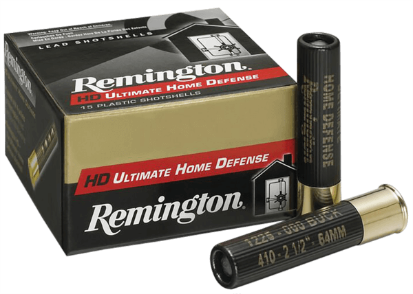 Remington Ammunition 20697 Ultimate Defense Buckshot 410 Gauge 2.50″ 000 Buck Shot 15rd Box