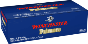 Winchester Ammo WSP Primers #1-1/2 – 108 Small Regular Handgun 1000 Per Box/ 5 Case