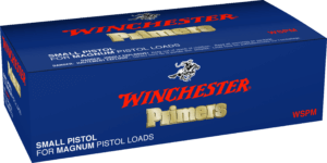 Winchester Ammo WSP Primers #1-1/2 – 108 Small Regular Handgun 1000 Per Box/ 5 Case