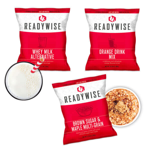 ReadyWise RW01152 Emergency Supplies Freeze Dried Prepper Pack 52 Servings Per Bucket