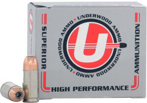 UNDERWOOD 9MM LUGER +P 124GR 50RD 10rd Box FMJ