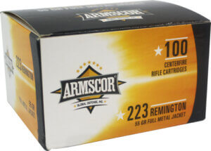 ARMSCOR 5.56/.223 CASE LOT 1000RD 62GR FMJ (M855/SS109)
