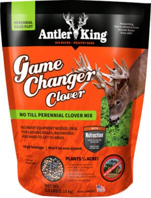 ANTLER KING GAME CHANGER CLOVER 2.5# PERENIAL 1/4 ACRE