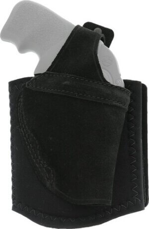 GALCO ANKLE LITE HOLSTER RH LEATHER RUGER LCR 2 BLACK