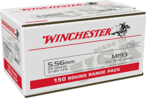 WINCHESTER USA 5.56X45 CASE LOT 600RD 55GR FMJ