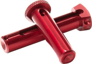 BATTLE ARMS ALUMINUM TAKE DOWN PIN SET RED