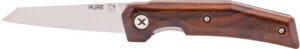 WOOX KNIFE LEGGENDA FOLDER 3.43 WALNUT HANDLE