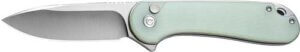 CIVIVI KNIFE ELEMENTUM II 2.96  NATURAL G10/SATIN BTTN LOCK