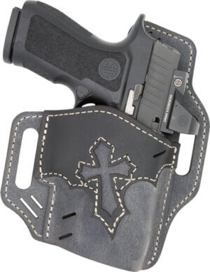 VERSACARRY COMPOUND ARC ANGEL OWB HOLSTER GREY/BLACK SIZE 1