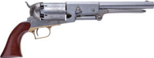 Pietta PF58BR448 1858 Army 44 Cal 8″ 6 Shot Brass Frame Blued & Octagon Barrel w/Walnut Grips
