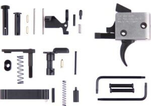 CMC AR15/AR10 LOWER PARTS KIT WITH 3-3.5LB CURVED TRIGGER
