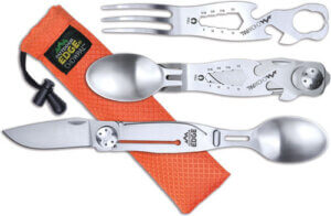 OUTDOOR EDGE CHOWPAL MEALTIME MULTITOOL W/KNIFE & ORNG POUCH