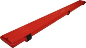 MTM GUN CLEANING ROD CASE RED HOLDS 4 RODS UP TO 47.5 LONG