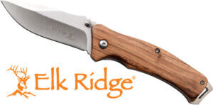MC ELK RIDGE TREK 7 FILLET KNIFE WITH SHEATH BLK/ORG/SS