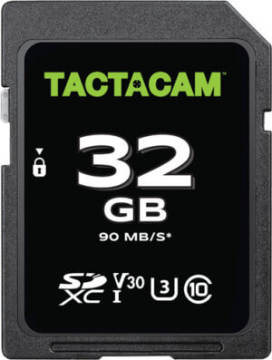 TACTACAM REVEAL FULL SIZE 32GB SD CARD CLASS 10