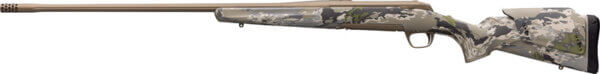 Browning 035557294 X-Bolt Speed Long Range 6.5 PRC 3+1 26″ Fluted Sporter Smoked Bronze Barrel/Rec OVIX Camo Stock with Adjustable Comb Muzzle Brake Extended Bolt Handle