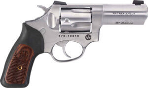 CHARTER ARMS BOOMER .44SPL 2. BLACK W/ ROSE WOOD GRIPS