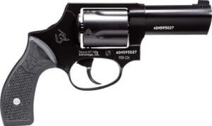 Taurus 2-942029 942 22 LR Caliber with 2″ Barrel 8rd Capacity Cylinder Overall Matte Finish Stainless Steel & Finger Grooved Black Polymer Grip