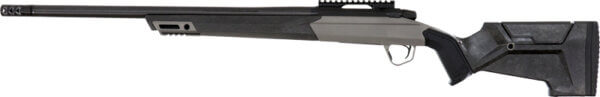 Christensen Arms 8011303000 Modern Hunting 7mm PRC 5+1 24″ Carbon Fiber Tungsten Gray Rec Carbon Fiber Hunter Stock & Handguard Muzzle Brake