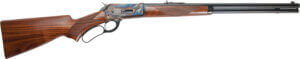Cimarron AS611 1892 Cogburn Carbine 45 Colt (LC) 10+1 20″ Blued Octagon Barrel Color Case Hardened Receiver Walnut Furniture