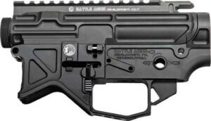 BATTLE ARMS AR15 LIGHTWEIGHT LOWER/UPPER SET BILLET BLACK
