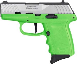 SCCY DVG1-TT PISTOL 9MM 10RD SS/LIME