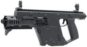 Kriss USA KV90PFD30 Vector Gen II SDP-Enhanced 9mm Luger 17+1 6.50 Threaded  Black  Polymer Frame/Grip  Flip-Up Sights  Ext. Picatinny Rail  Hand Stop  Sling Swivel”