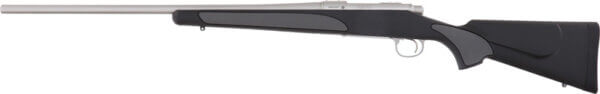 Remington Firearms (New) R27264 700 SPS Full Size 6.5 Creedmoor 4+1  24″ Matte Stainless Steel Barrel & Receiver  Matte Black w/Gray Panels Fixed Synthetic Stock  Right Hand