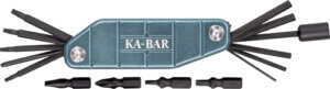 KA-BAR GUN TOOL 5 W/ALLEN/ FLAT/PHILLIPS/PUNCH/TORQUE