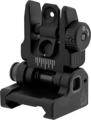 UTG ACCU-SYNC SPRING LOADED AR 15 FLIP-UP FRONT SIGHT BLK