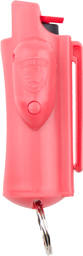 Guard Dog PSGDAFOC181PK AccuFire  OC Pepper 0.50 oz Pink Includes Belt Clip/Case/Key Ring