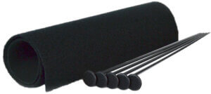 GSS SMALL RIFLE ROD KIT 5 BLK RIFLE RODS .22 CAL 19X15
