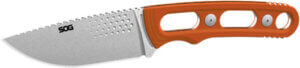 SOG KNIFE ETHER FX 3.25   SS/ G10 BLAZE ORANGE W/PRES BOX