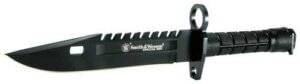 S&W BAYONET SPECIAL OPS M-9 7.8 FIXED BLADE BLACK