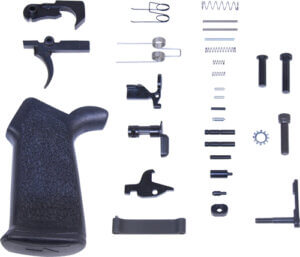 GUNTEC COMPLETE LOWER PARTS KIT AR15 WITH A2 PISTOL GRIP