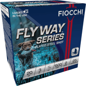 Fiocchi 203ST2 Speed Steel Waterfowl 20 Gauge 3″ 7/8 oz 2 Shot 25rd Box