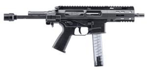 B&T Firearms 500003PDWGTB SPC9  9mm Luger 33+1 4.50  Black  PDW Stock  Polymer Grip (Glock Mag Compatible)”