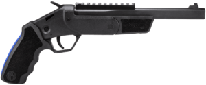Rossi SSPB9BK Brawler 45 Colt (LC)/410 Gauge 1rd 9″ Black Textured Rubber Grips Optic Mount