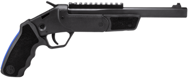 Rossi SSPB9BK Brawler  45 Colt (LC)/410 Gauge 1rd 9″  Black  Textured Rubber Grips  Optic Mount