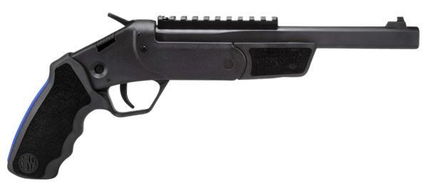 Rossi SSPB9BKKIT Brawler  45 Colt (LC)/410 Gauge 1rd 9″  Black  Textured Rubber Grips   Optics Mount  Include Holster