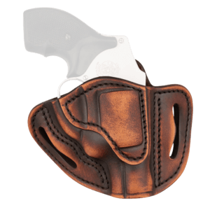 1791 Gunleather RVHIWB1TVTGR RVH IWB Size 01 Vintage Leather Belt Clip Right Hand
