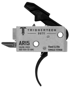 TriggerTech AH0SDB55NNC Duty Mil-Spec Single-Stage Curved Fits AR-15