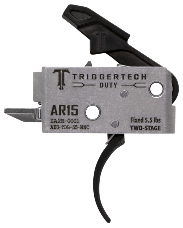 TriggerTech AH0TDB55NNC Duty Mil-Spec Two-Stage Curved Fits AR-15