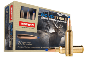 Norma Ammunition 20176102 Dedicated Hunting Bondstrike 300 RUM 180 gr Bonded Polymer Tip 20rd Box
